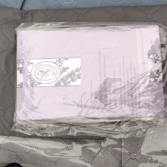 Gray Quilted Garment Bag& Bonus Items NWT - Picture 3 of 6